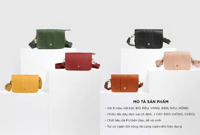 Túi xách nữ Catena – TXG04