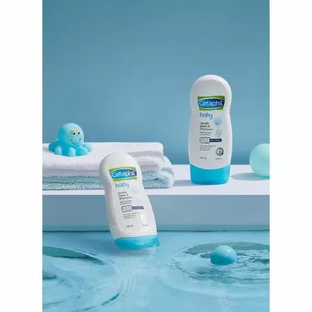 Sữa tắm gội 2 trong 1 Cetaphil Baby Gentle Wash & Shampoo