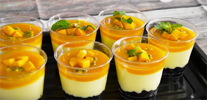 Bánh mousse xoài