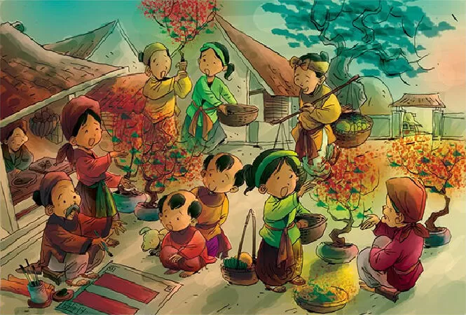Muốn về với tuổi thơ - Nguyễn Đình Huân