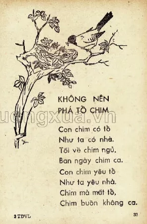Không nên phá tổ chim (trang 33)