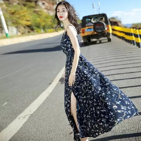 Mẫu váy maxi quyến rũ