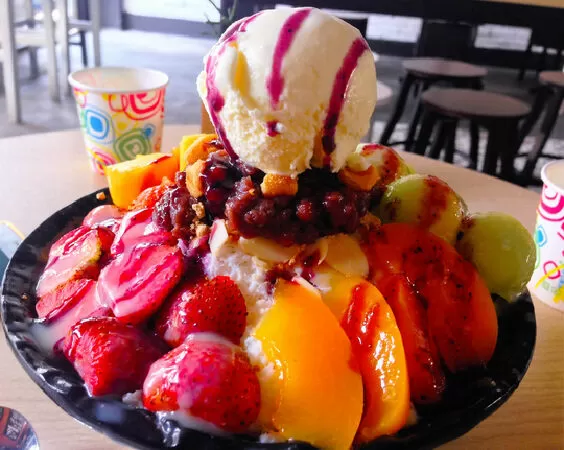 Bingsu hoa quả tổng hợp