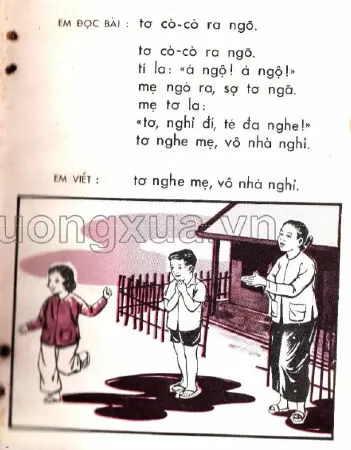 Vần ang, eng, ong, ung (trang 127)