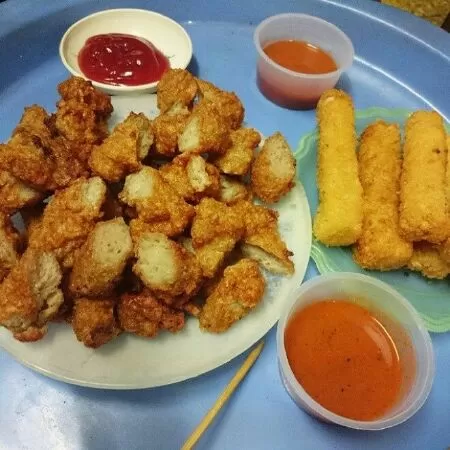 Rán thức ăn sao cho vàng
