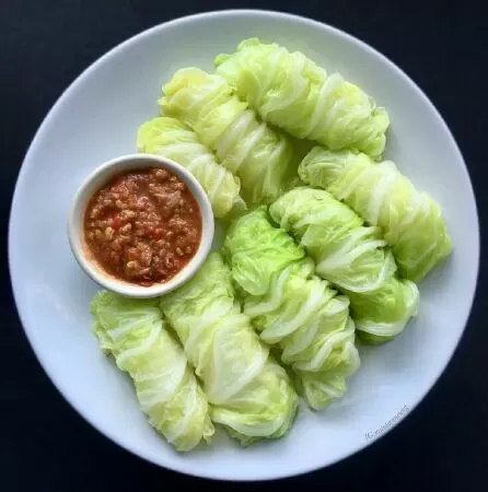 Luộc rau xanh