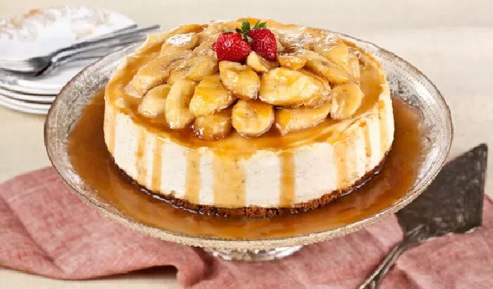 Bánh cheesecake chuối