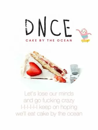Cake by the ocean