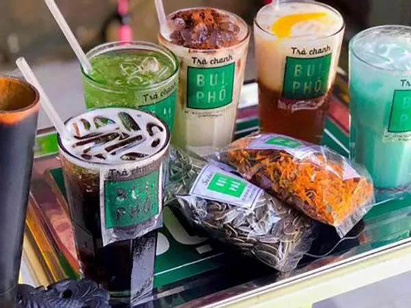 Trà chanh Bụi Phố