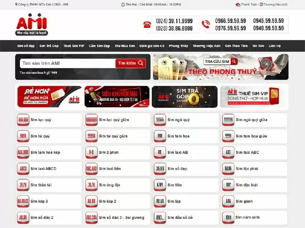 Top 14 website bán sim số đẹp không thể bỏ qua tại TP. Hồ Chí Minh