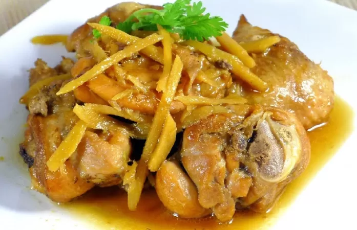 Vịt kho gừng