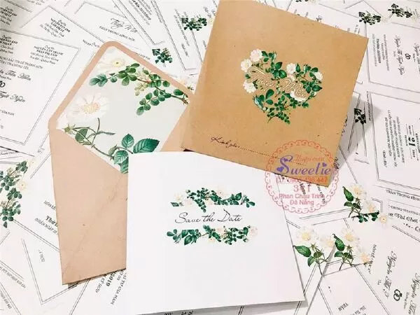 Thiệp Cưới Sweetie