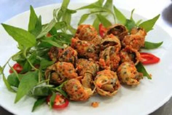 Ốc hương rang muối ớt