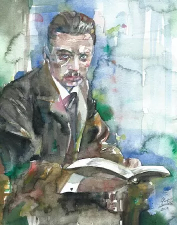 Rainer Maria Rilke (4/12/1875 - 29/12/1926)