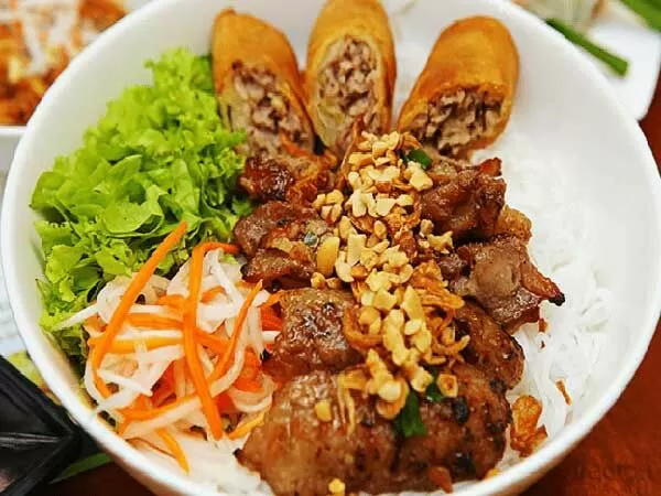 Bún thịt nướng Anh Ba