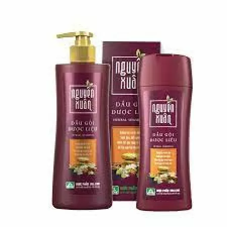 Dầu gội phục hồi tóc hư tổn Nguyên Xuân (chai nâu)