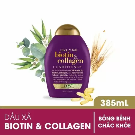 Dầu gội phục hổi tóc hư tổn Biotin & Collagen Shampoo