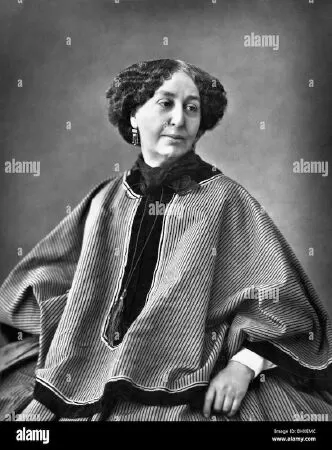 George Sand (1/7/1804 – 8/6/1876)