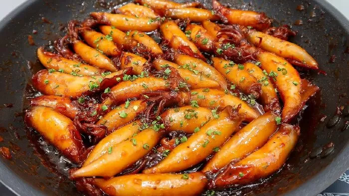 Mực chiên nước mắm