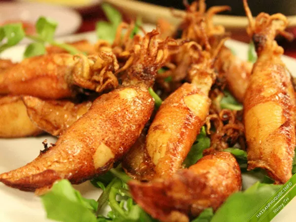 Mực chiên giòn