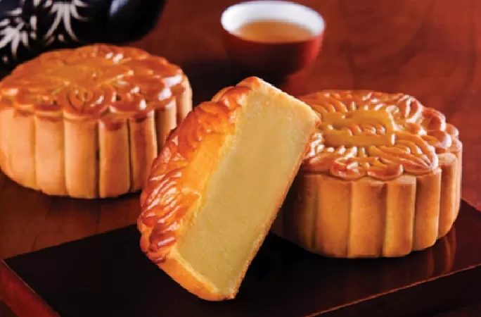 Bánh trung thu nhân đậu xanh
