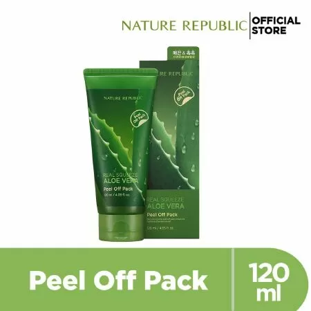 Nature Republic Real Squeeze Aloe Vera Peel Off Face Mask