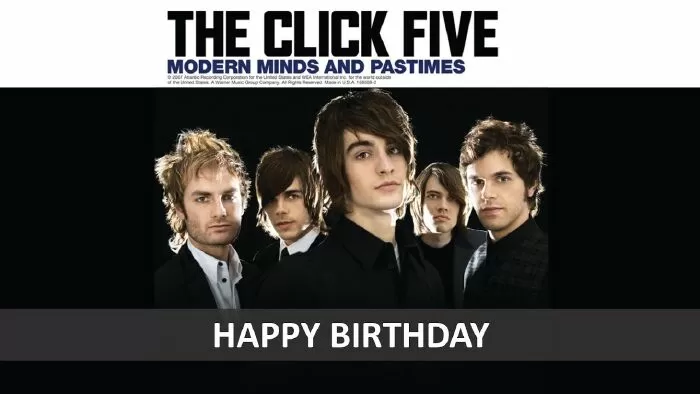 Happy Birthday của The Click Five