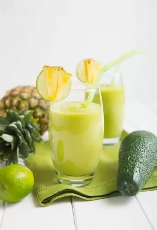 Sinh tố dứa bơ