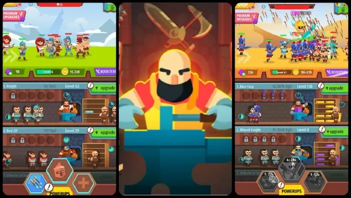 Gear for Heroes: Medieval Idle Craft