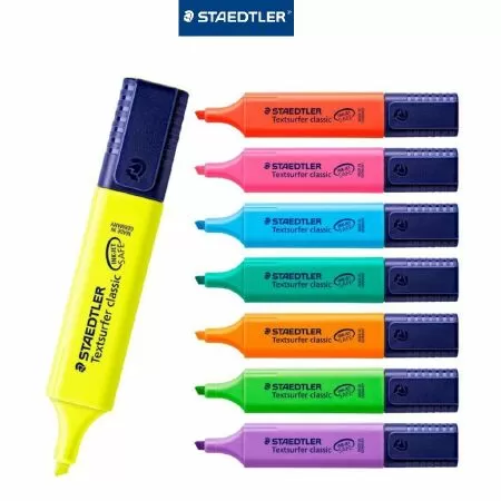 Bút nhớ dòng Đức Staedtler - loại bút highlight nhiều màu cực chất