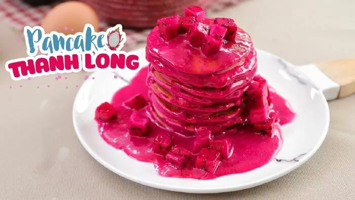 Bánh pancake thanh long