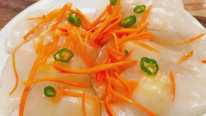 Bánh bột lọc cà rốt