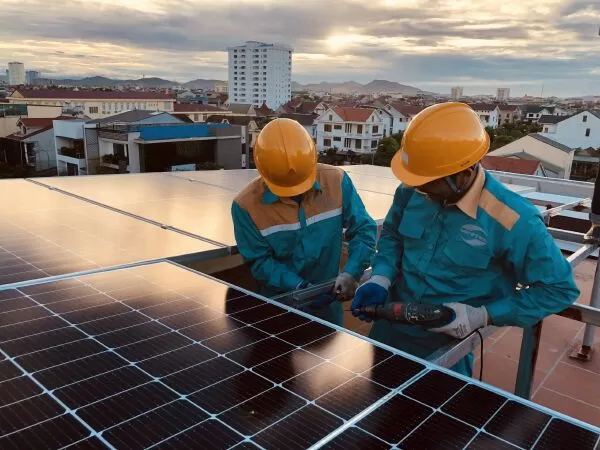 Điện Năng Lượng mặt trời Viettel Construction