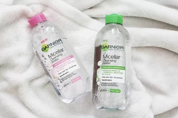 Garnier Micellar Milky Cleansing Water (nắp hồng)