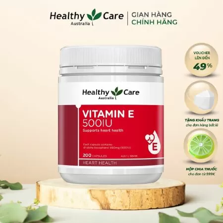 Vitamin E 500IU Healthy Care