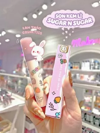 Son Kem Lì Mịn Sugar N Sugar Velvet Tint - MÀU S03