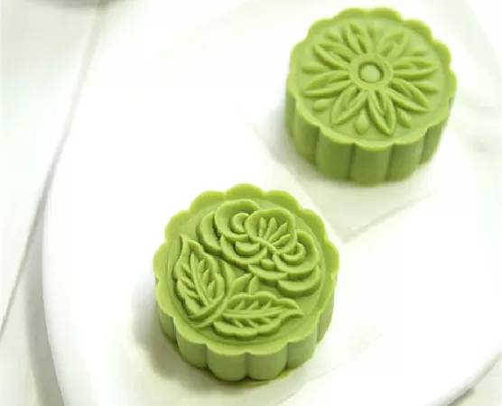 Bánh dẻo đậu xanh lá dứa