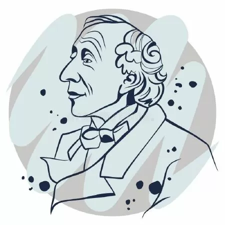Hans Christian Andersen (2/4/1805 - 4/8/1875)