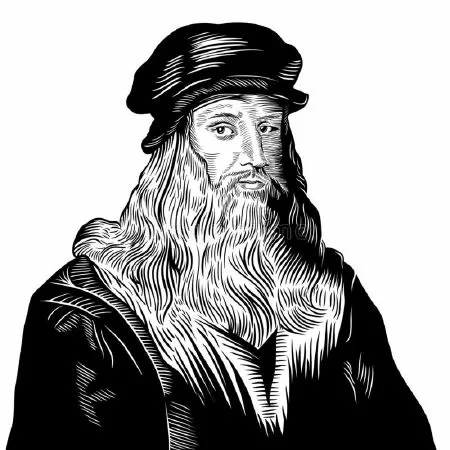 Leonardo da Vinci (15/4/1452 - 2/5/1519)