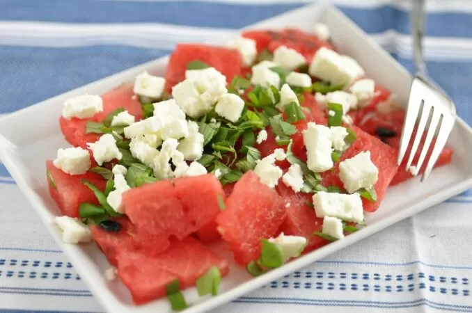 Salad dưa hấu tươi mát