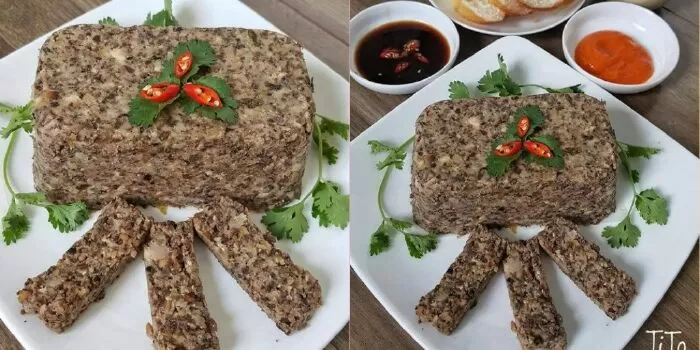 Pate nấm chay