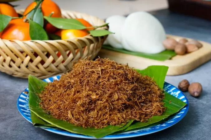 Ruốc nấm hương chay