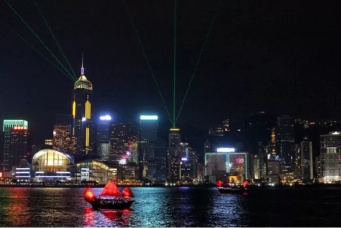 Đường chân trời Hong Kong