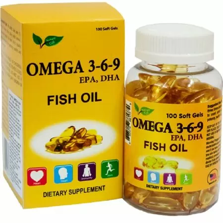 Viên Uống Dầu Cá Omega 369 của Mỹ - Nature Gift USA