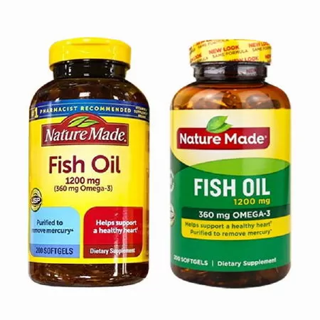 Viên dầu cá Nature Made Fish Oil 1200mg