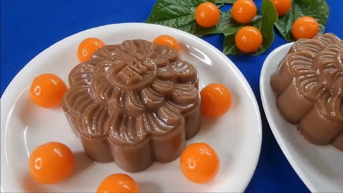 Bánh trung thu rau câu milo