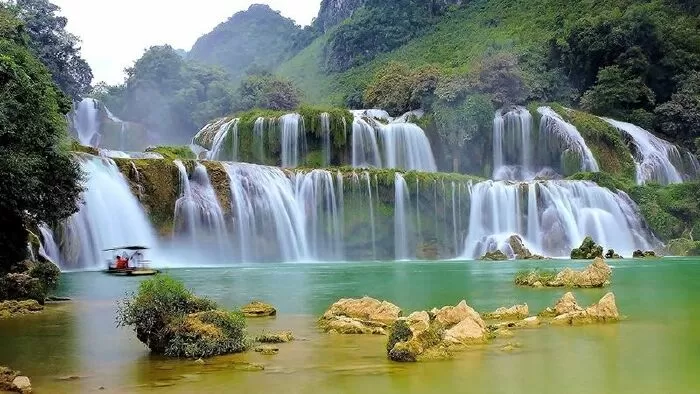 Chiều trên Bản Giốc - Lê Ngọc Dũng