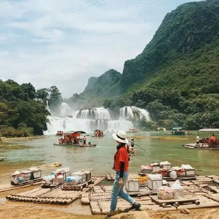 Thác Bản Giốc (Sưu tầm)