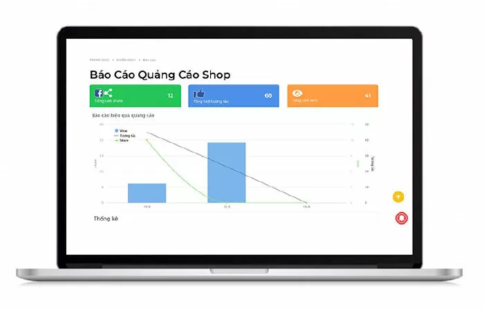 Được báo cáo hiệu quả quảng cáo liên tục, tức thì.