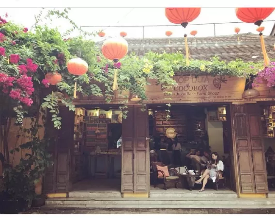 Cocobox - quán cafe phong cách độc đáo tại Hội An